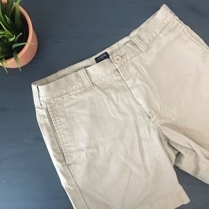 J. Crew men’s reade 7” khaki short 31 waist